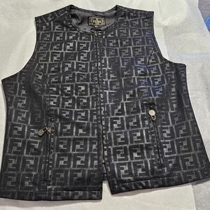 Fendi Black Unisex Vest